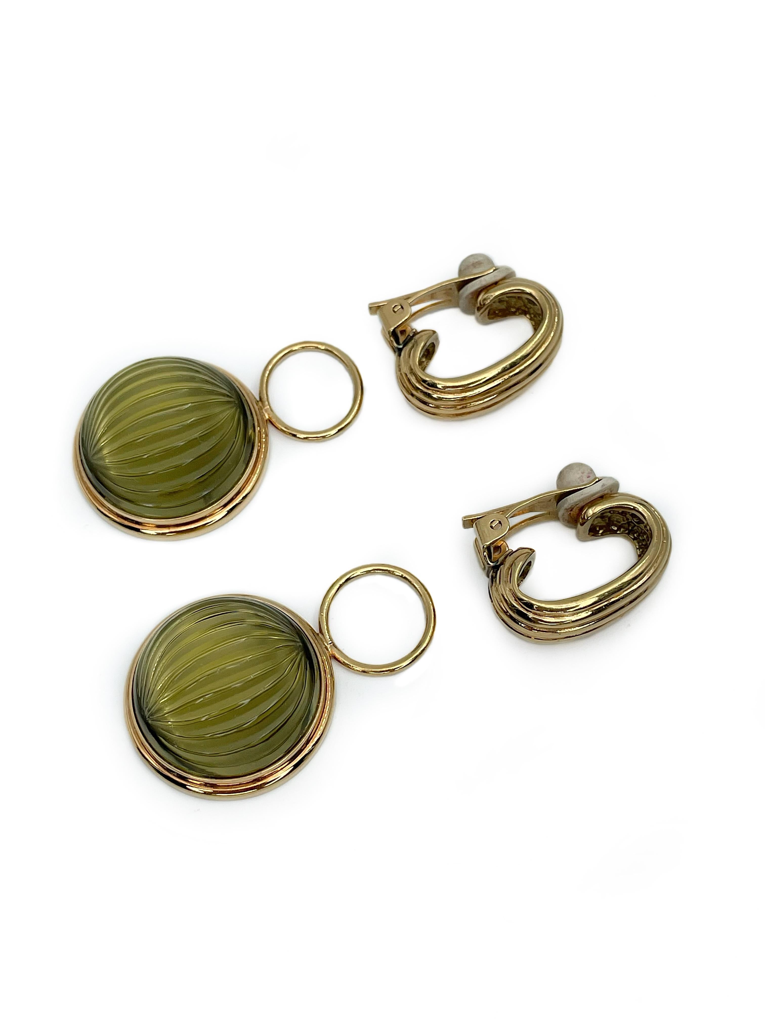 vintage lalique earrings