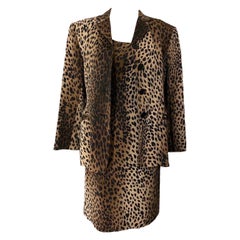 1990s vintage Moschino animal print set  S/S 98
