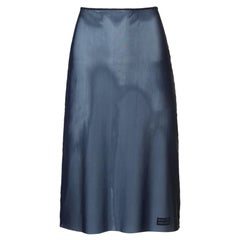 1990s Vintage Moschino "Beauty Comes from Within" Mesh Skirt