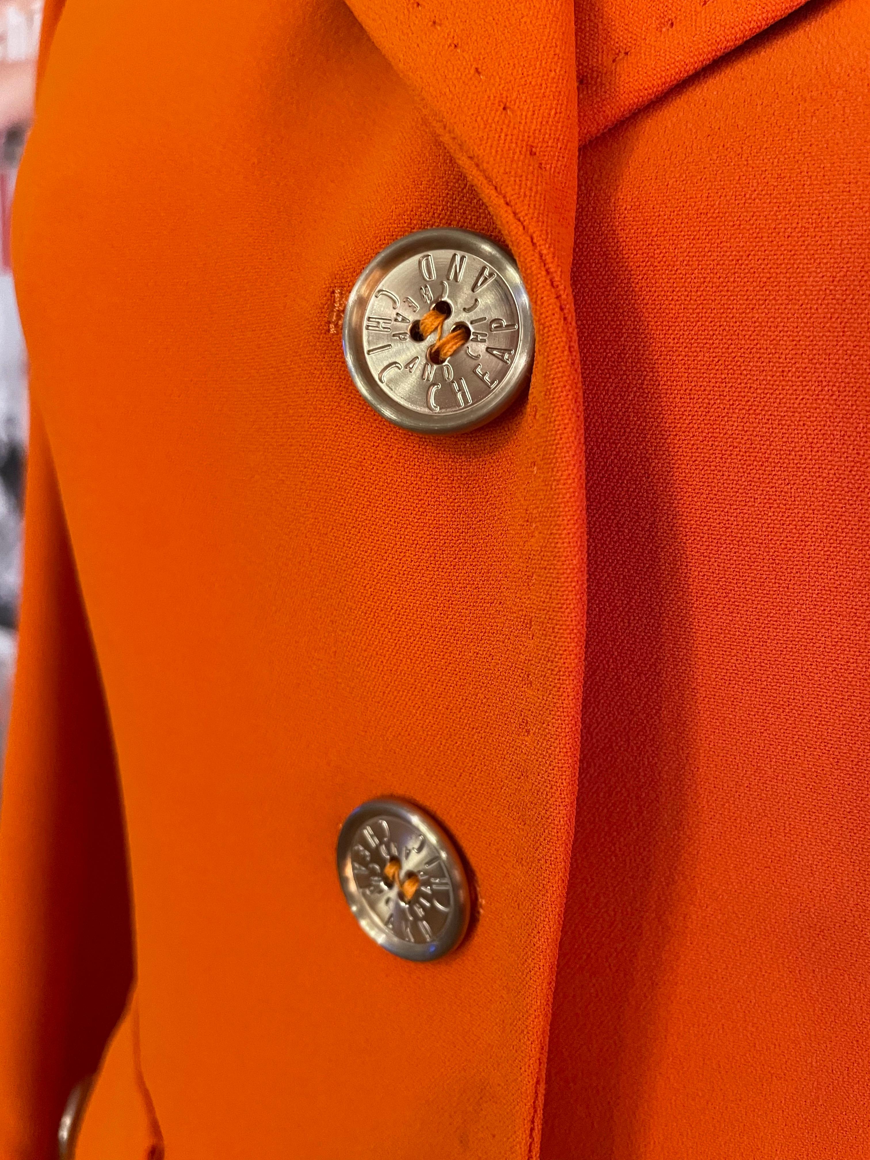 1990s Vintage Moschino Cheap & chic blazer jacket In Excellent Condition For Sale In LAGNY-SUR-MARNE, FR