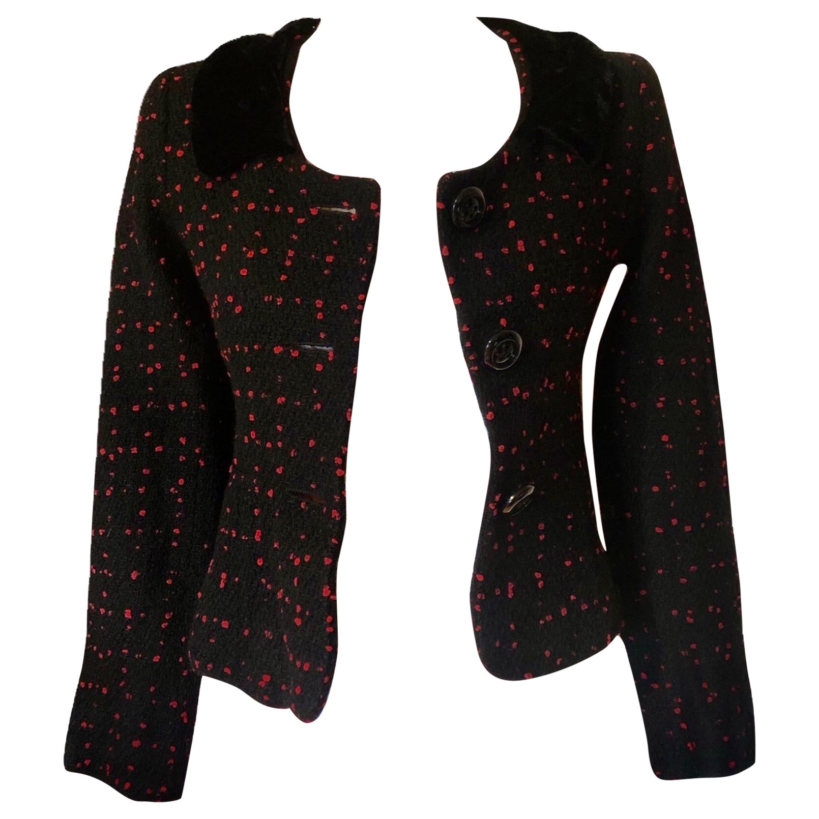 Blazer vintage Moschino Cheap&Chic en laine des années 1990