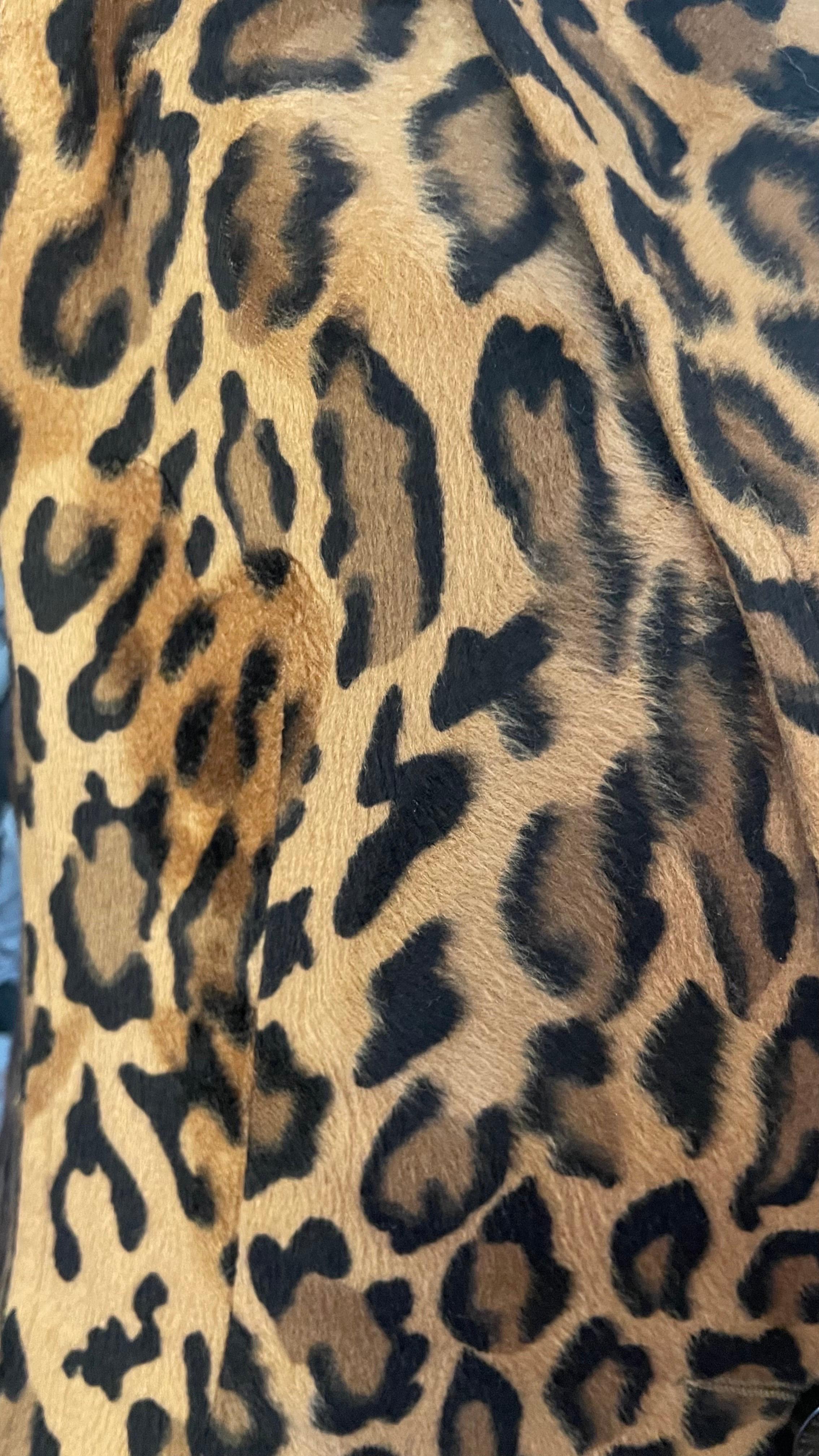 1990s vintage Moschino Jeans leopard print blazer jacket 1