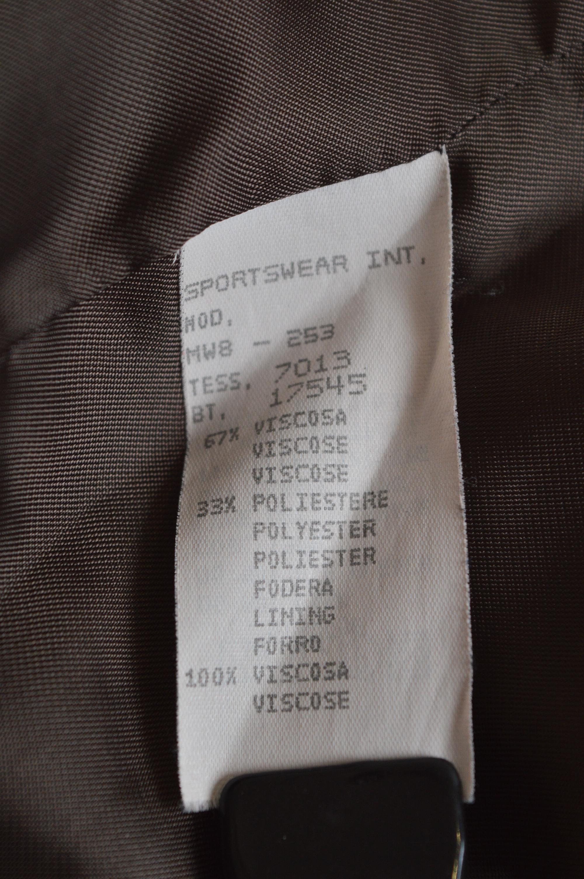 1990's Vintage MOSCHINO leopard print Animal pattern blazer - Suit jacket For Sale 7
