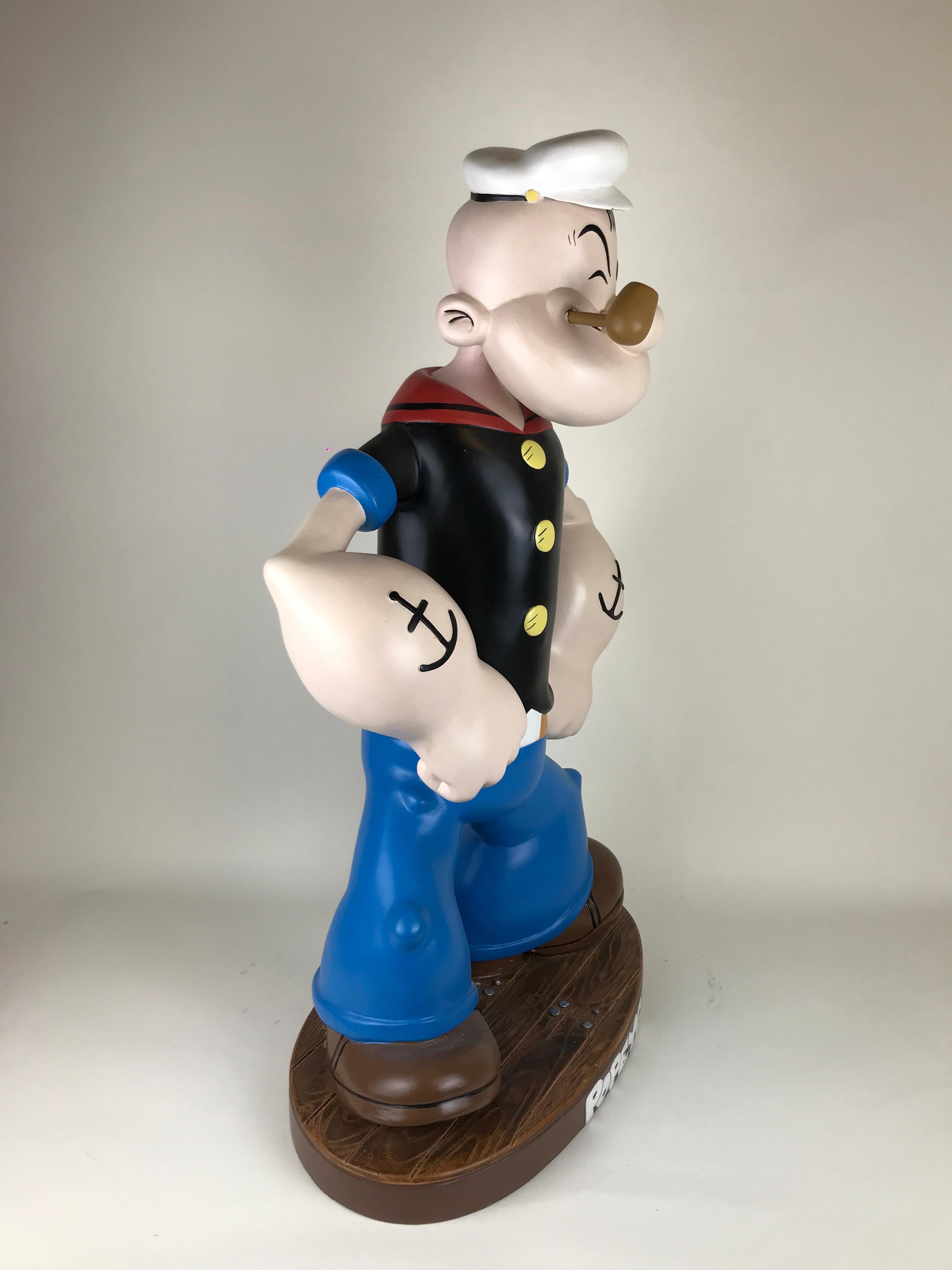 popeye the sailor man statue