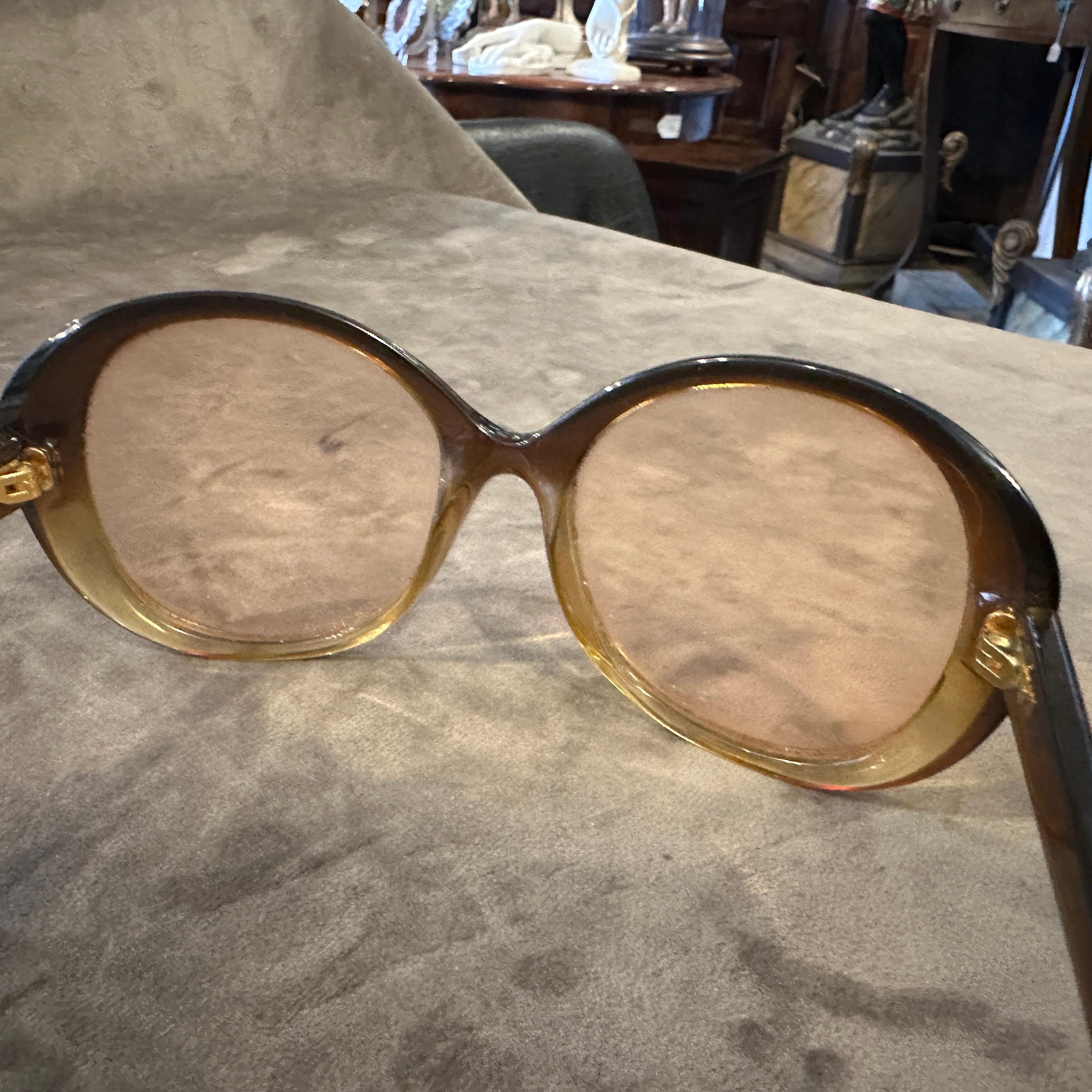 Gafas de sol vintage de gran tamaño de los años 90 de Dolce & Gabbana en Excelente estado para la venta en Aci Castello, IT