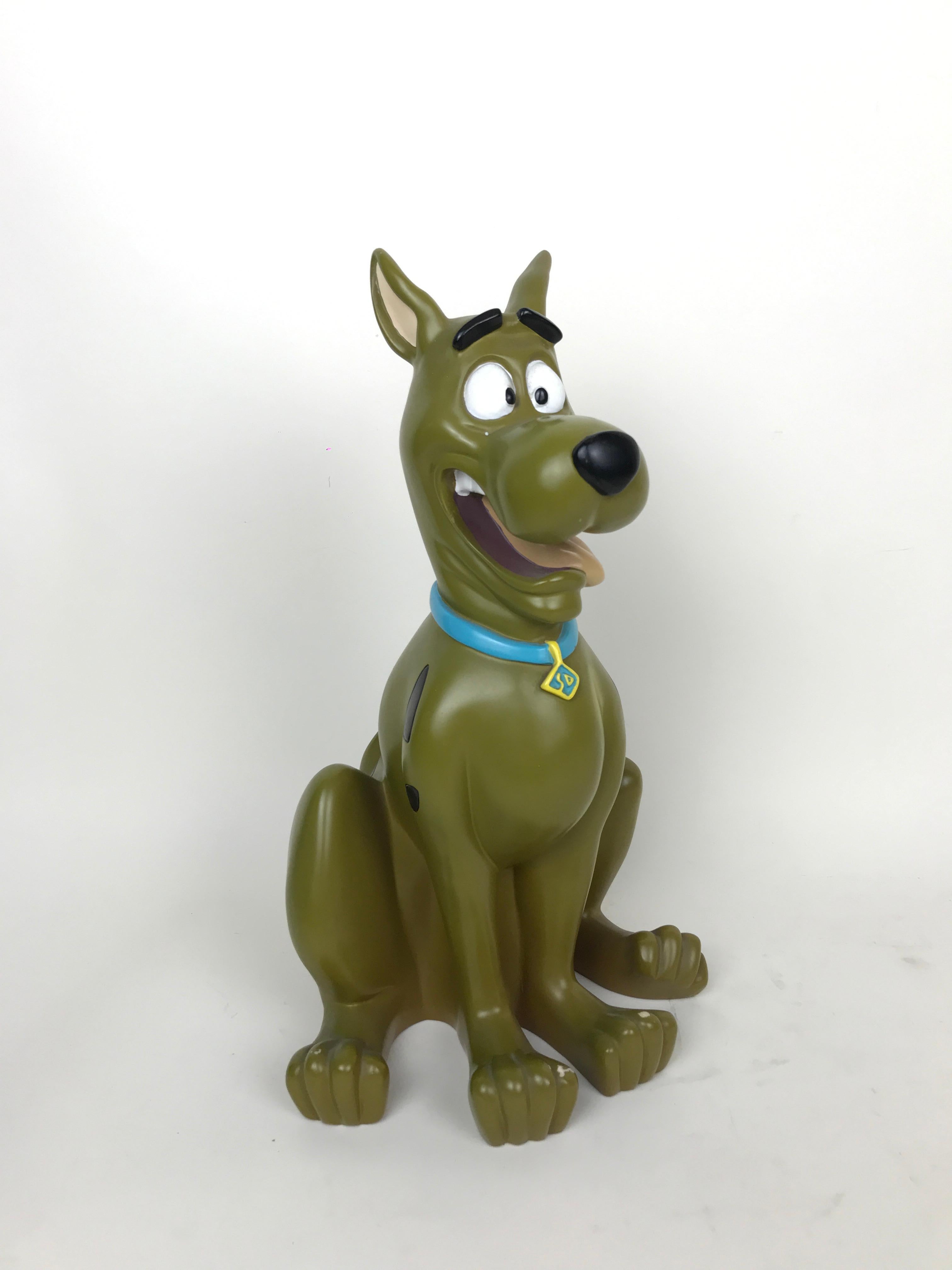 1990er Jahre Vintage Hanna-Barbera Scooby-Doo-Statue aus Harz von Warner Bros Studio Store (Postmoderne) im Angebot