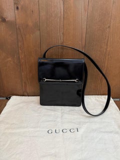 1990s Vintage Tom Ford’s GUCCI Calfskin Leather Travel Pouch Black