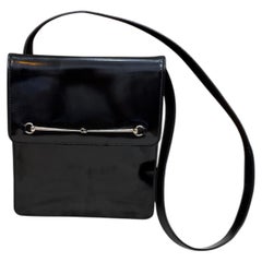 1990s Vintage Tom Ford’s GUCCI Calfskin Leather Travel Pouch Black