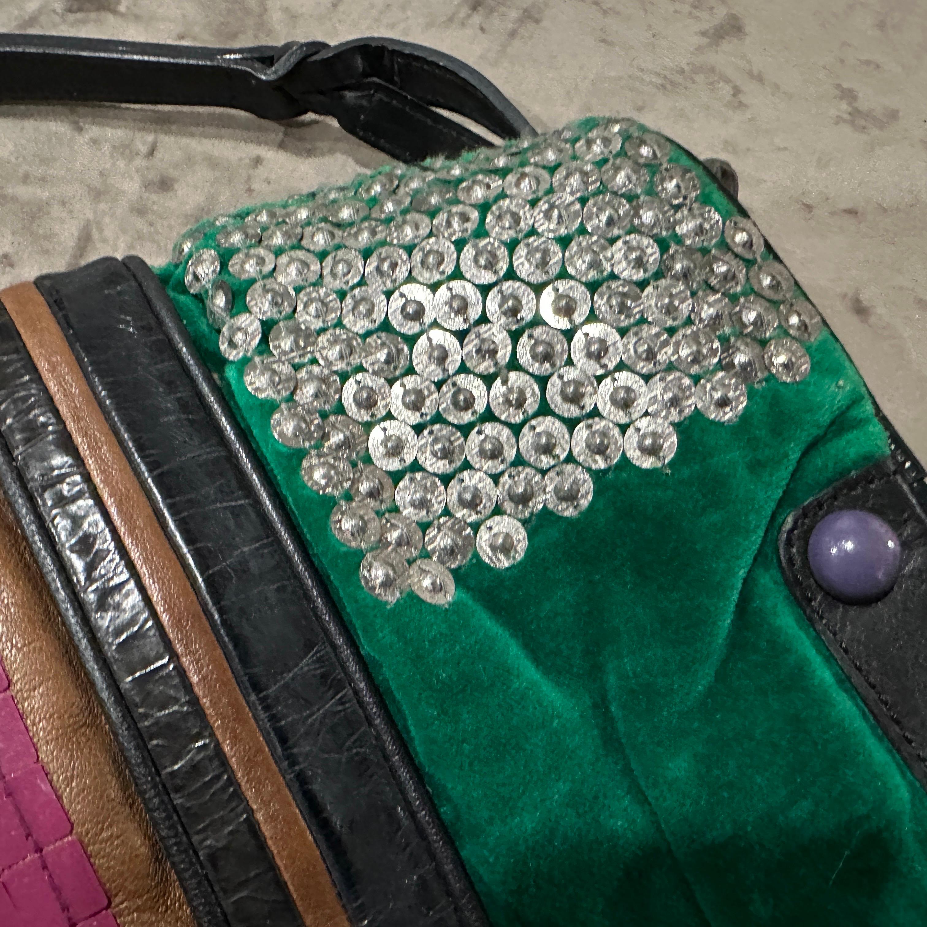 1990s Vintage Unique Piece Top Handle Bag by Jamin Puech Paris For Sale 6