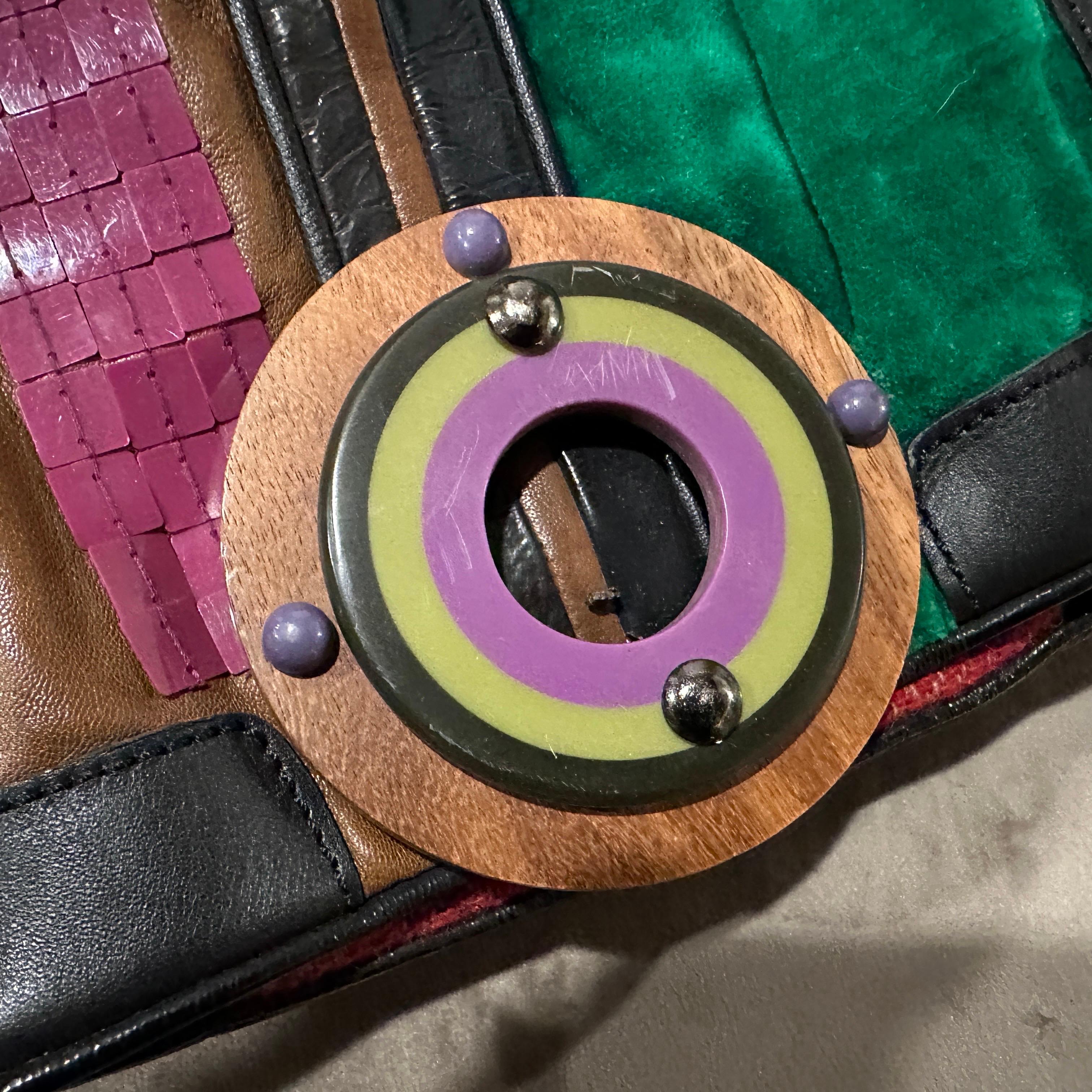 1990s Vintage Unique Piece Top Handle Bag by Jamin Puech Paris For Sale 10