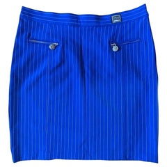1990s Vintage Versace jeans Couture skirt