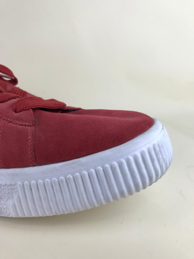 1990s Vintage Very Large Puma Window Display Prop in the Shape of Red Suede  Shoe at 1stDibs