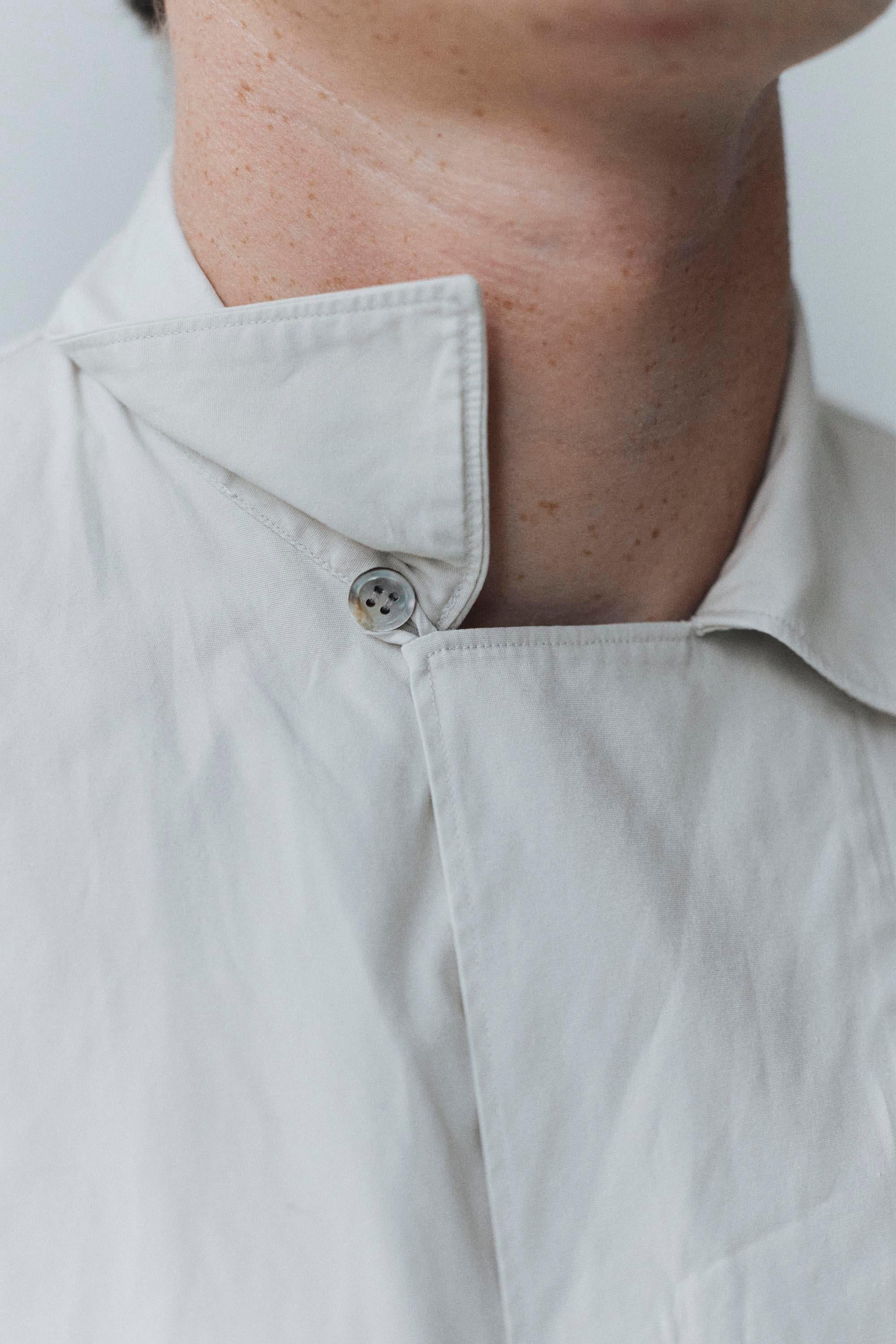 1990s vintage Yohji Yamamoto Oversized Bowling Shirt In Excellent Condition For Sale In London, GB