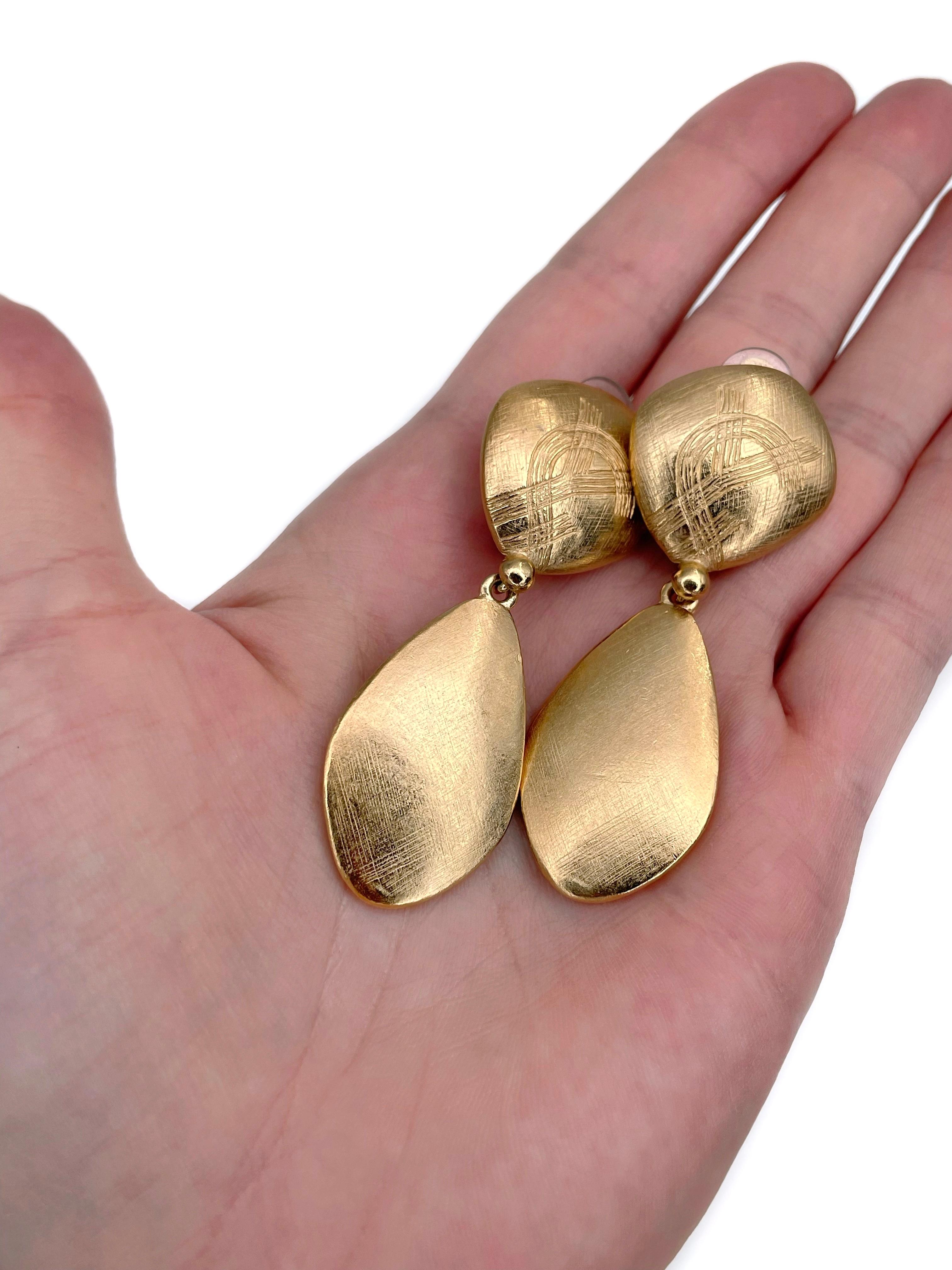 ysl dangle earrings