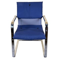 1990s Vitra Figura Cantilever Chair, Design by Mario Bellini, Object X, Metal