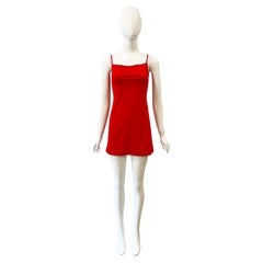 Retro 1990s Vivienne Tam Micro Mini Dress