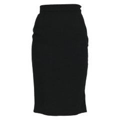 1990s Vivienne Westwood Black Pencil Skirt