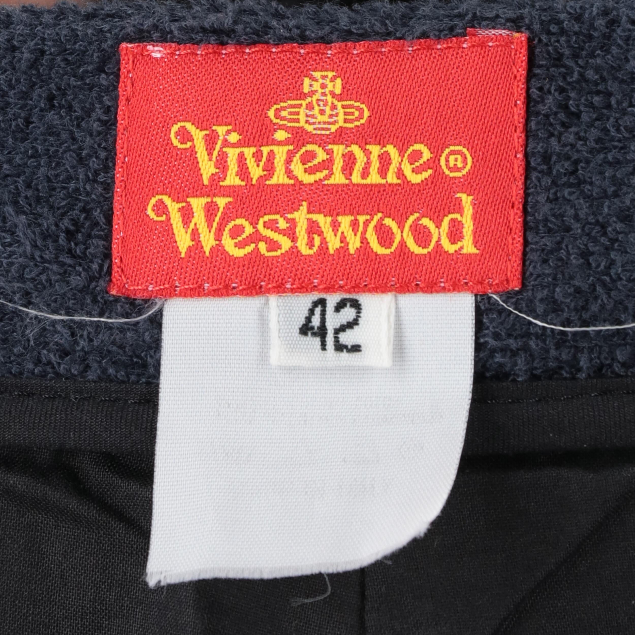 1990s Vivienne Westwood Blue Shorts 1