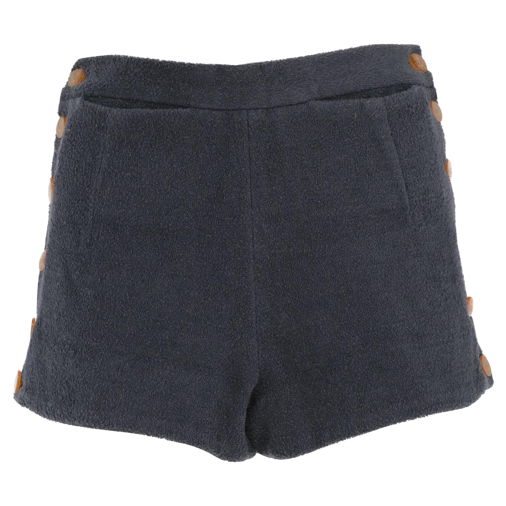 1990s Vivienne Westwood Blue Shorts