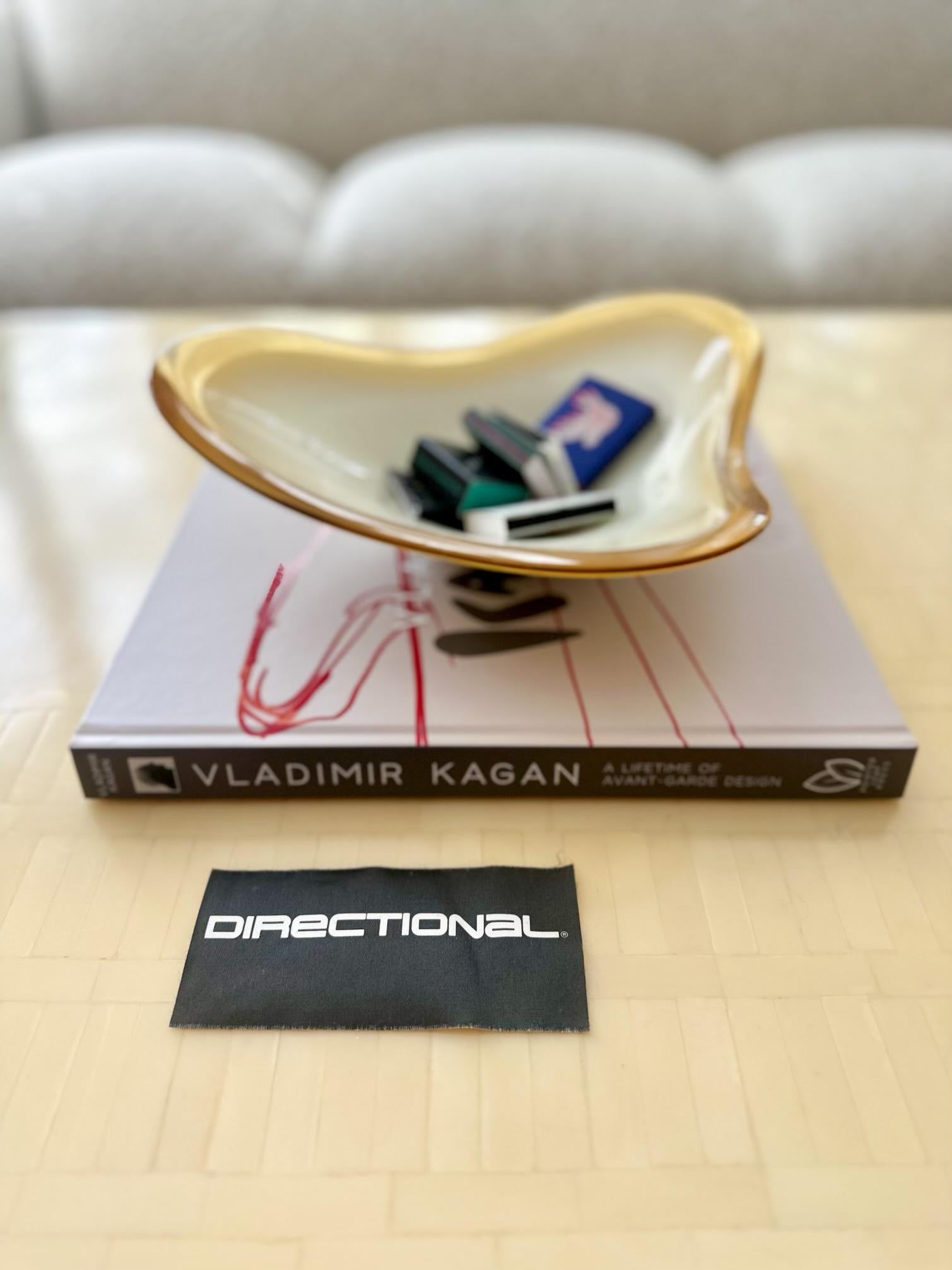 Chaise longue Wave de Vladimir Kagan pour Directional, années 1990 en vente 3