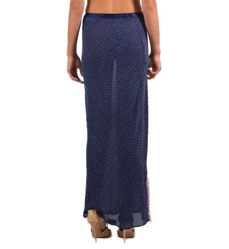 Women's 1990S Voyage  Navy Blue Skirt
