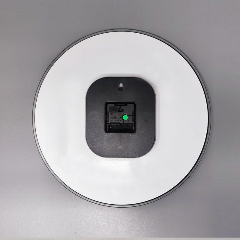 Mid-Century Modern 1990s Wall Clock in  Glass by Fornasetti. Made in Italy For Sale