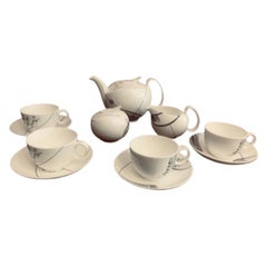 1990s Wedgwood Bone China Tea Set-Royal College of Art Kensington Anniversary