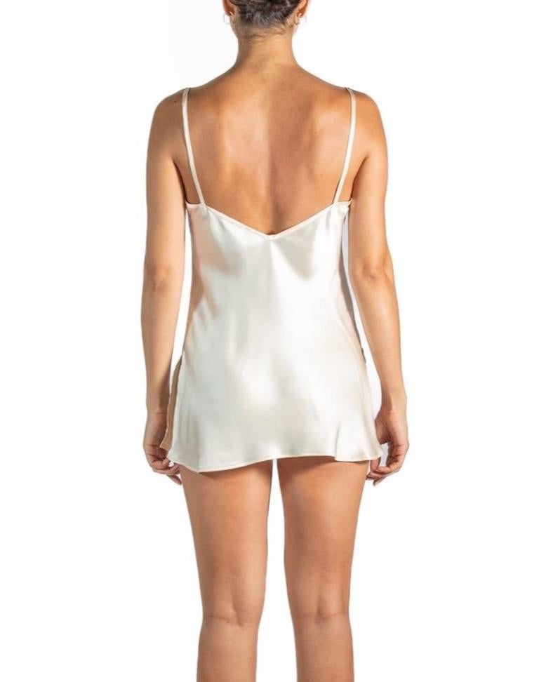 1990S White Silk Slip For Sale 4