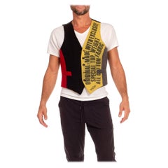 1990S Wool Avant Guard Club Kid Vest