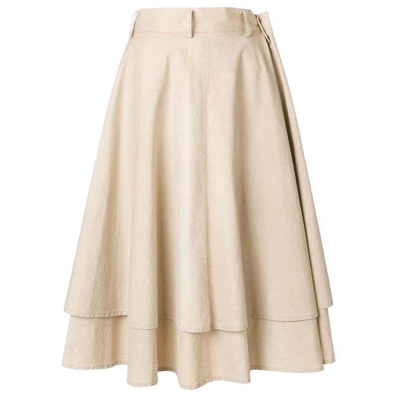 2000s Roccobarocco Semi-transparent Skirt at 1stDibs