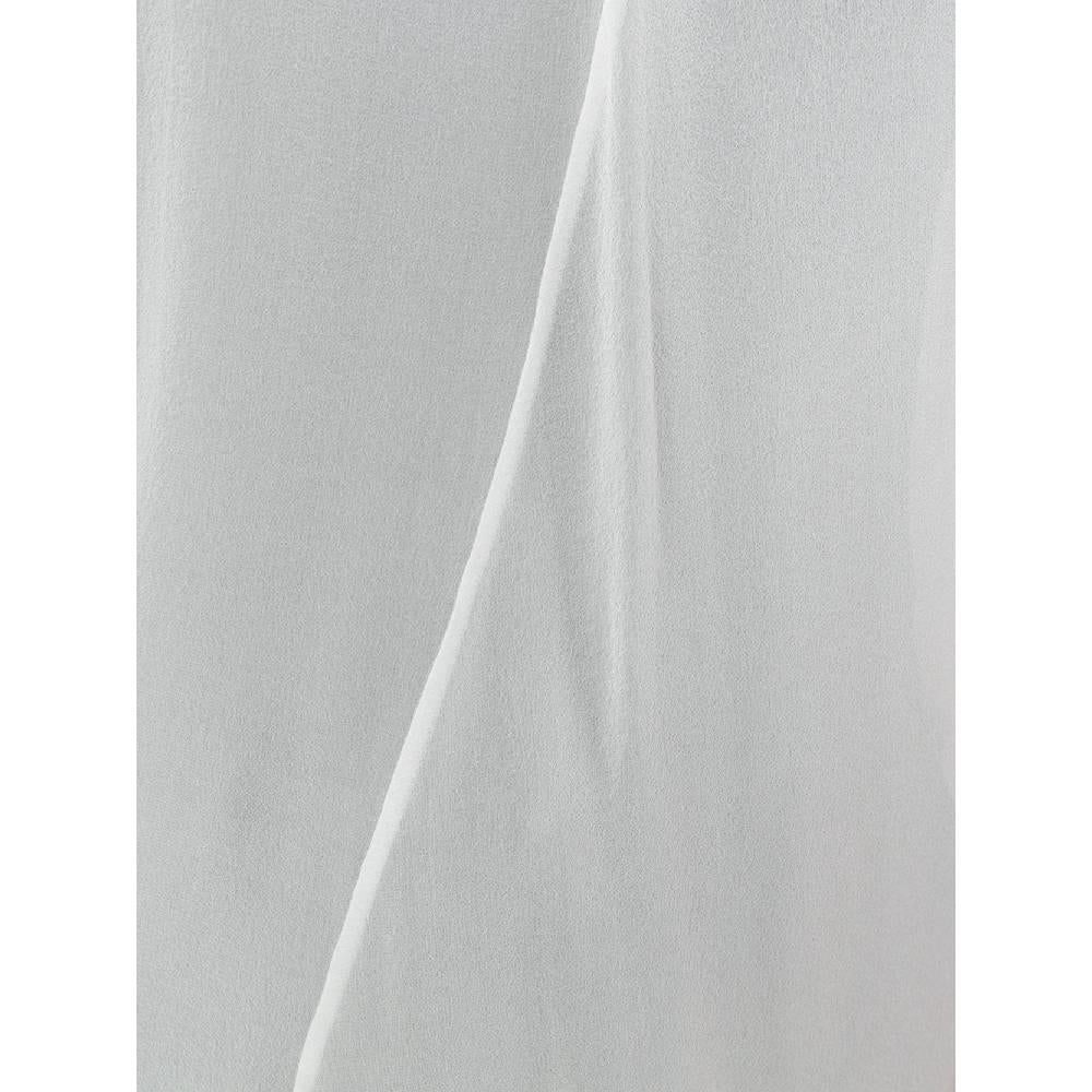 Gray 1990s Yohji Yamamoto White Transparent Top