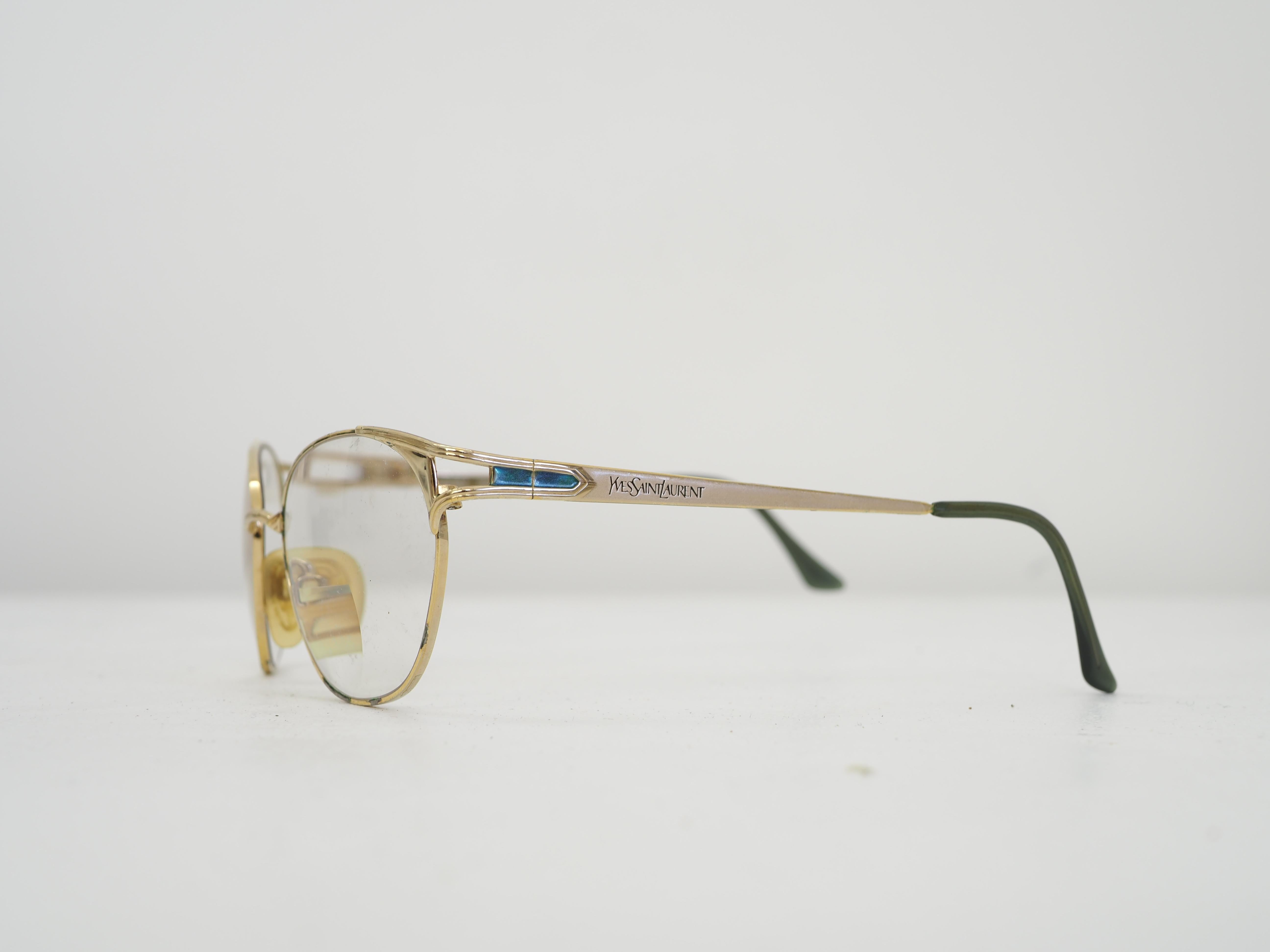 1990s Yves Saint Laurent frame In Good Condition For Sale In Capri, IT