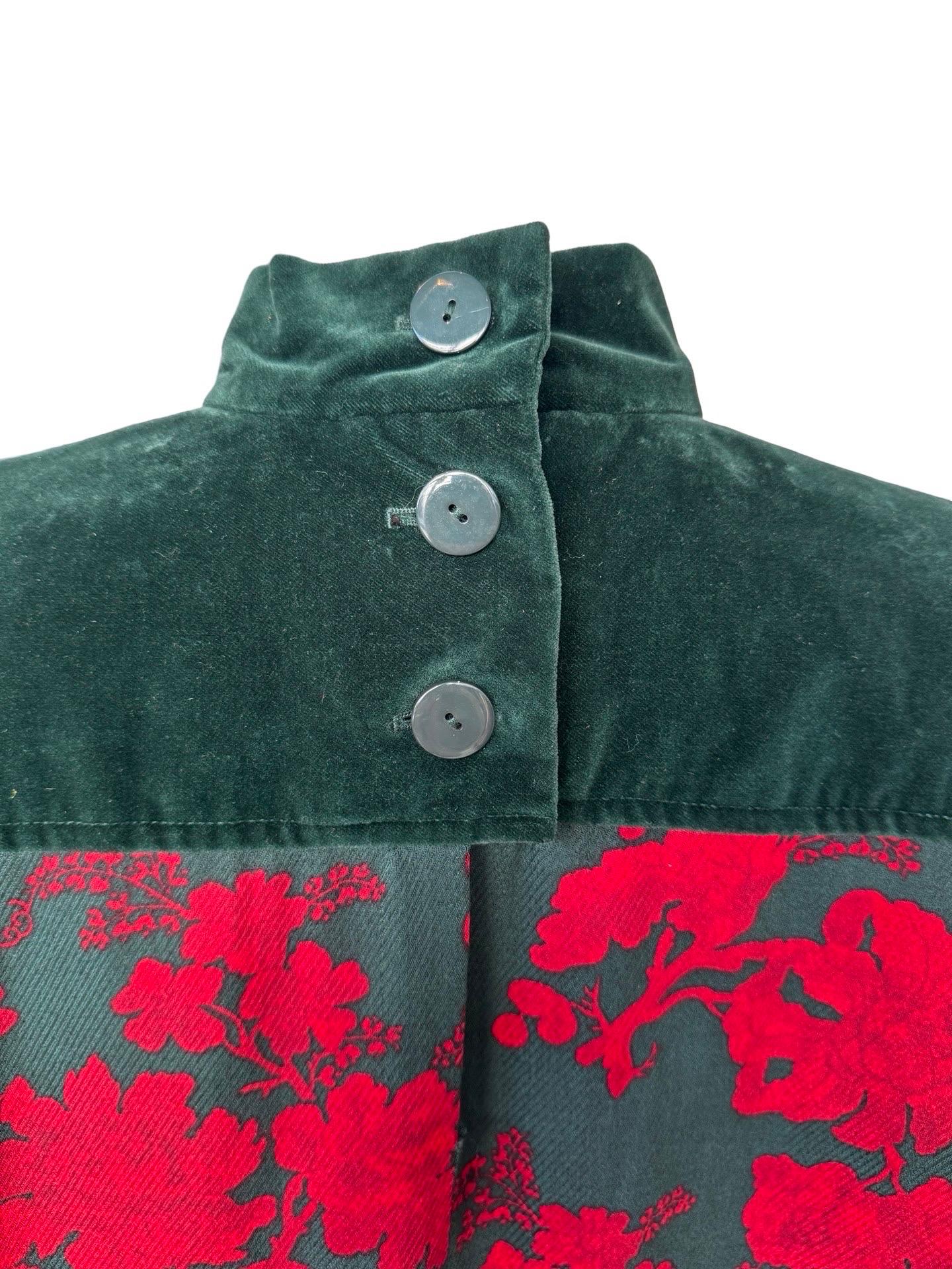 1990s Yves Saint Laurent Holiday Shift Dress For Sale 3