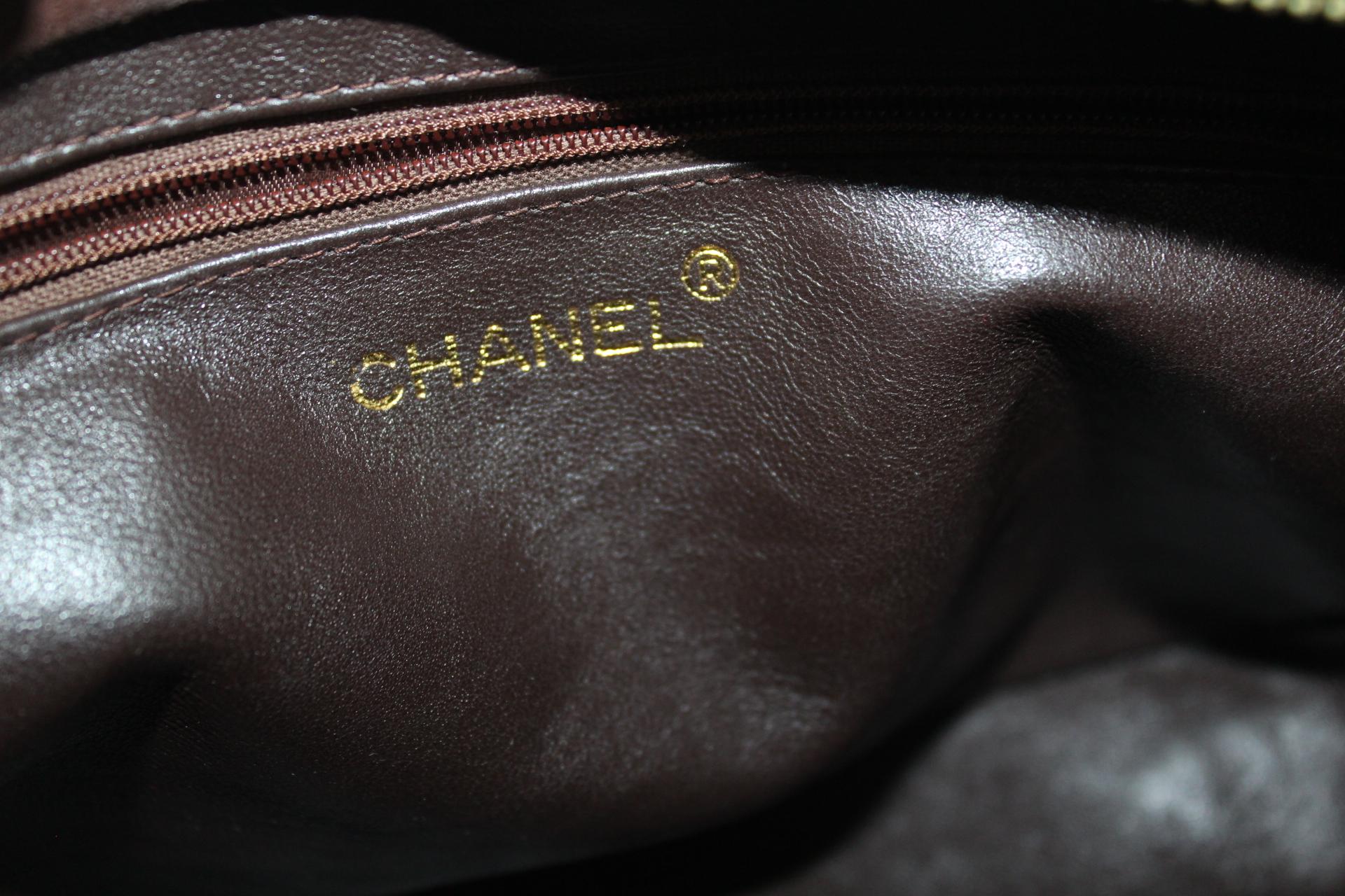 1991/1994 Chanel Brown Suede Camera Bag 1