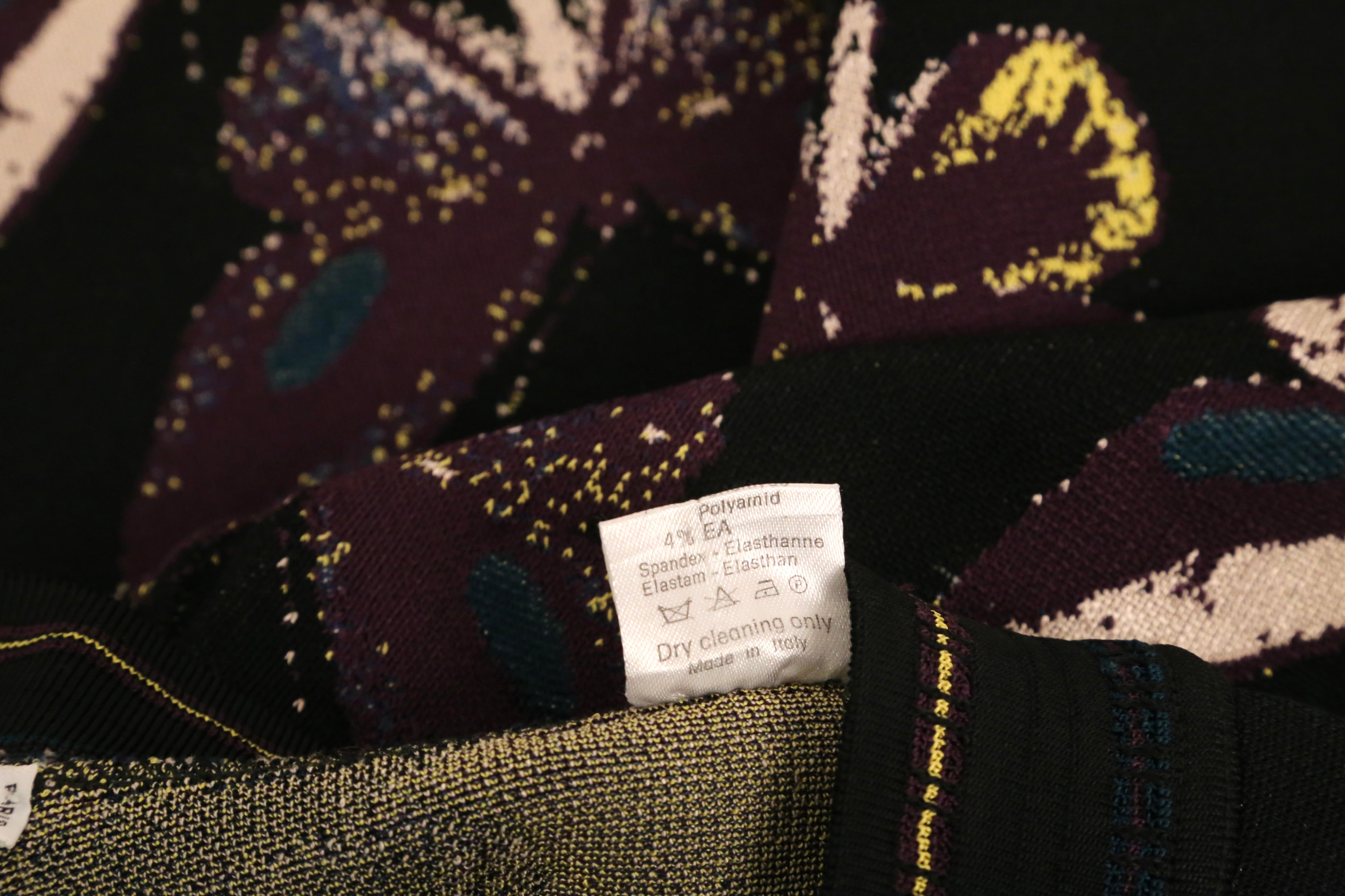 AZZEDINE ALAÏA leggings avec motif papillon 1991 en vente 7