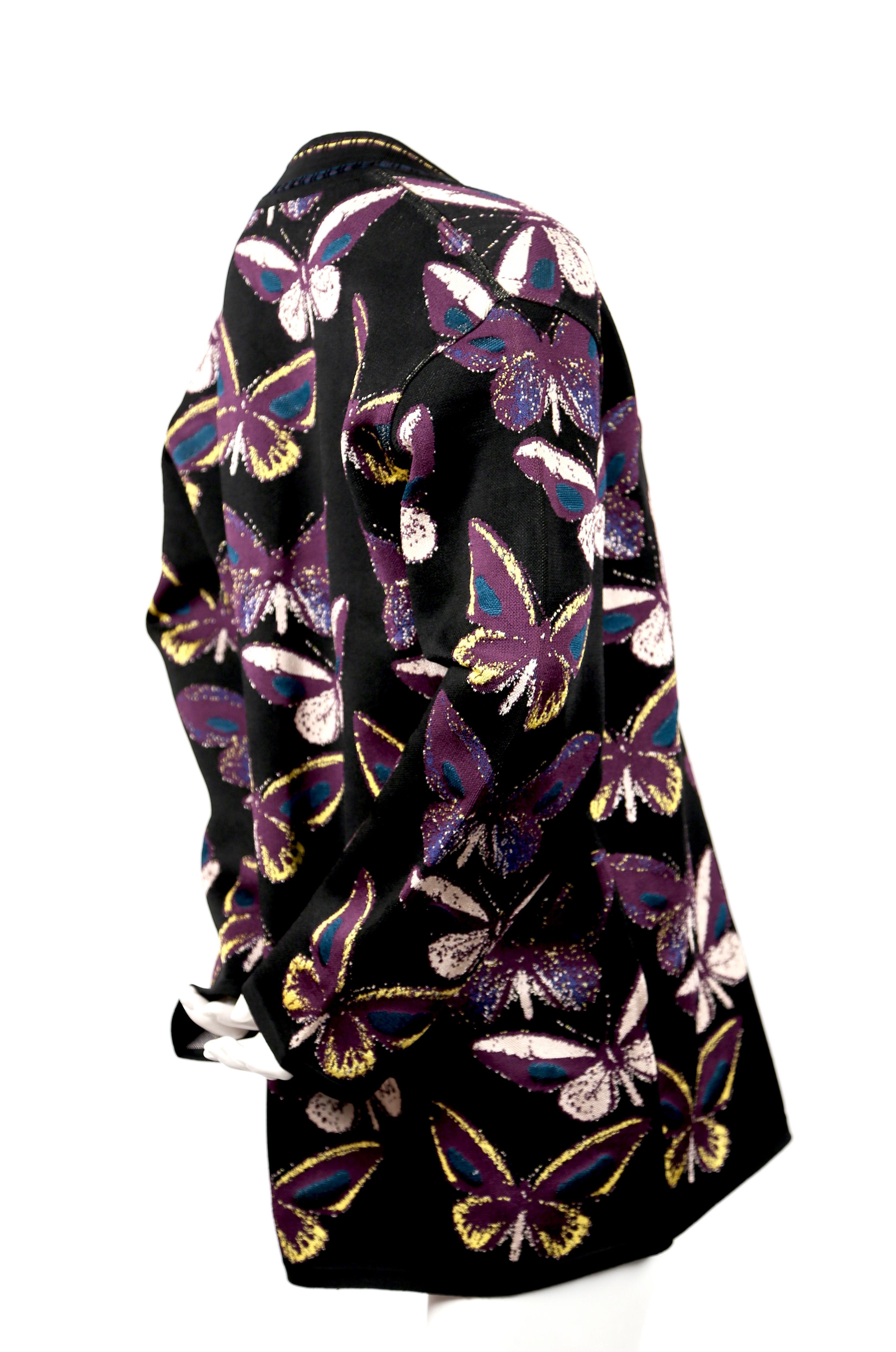 alaia butterfly lining jacket