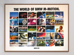 1991 BMW - The World of BMW M-Motion M3 Original Vintage Poster