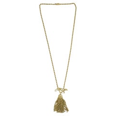 1991 Cartier 18k Gold Pom Pom Circus Panthere Necklace