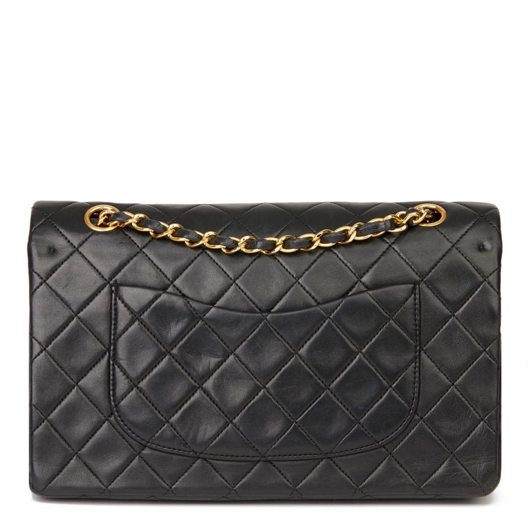 chanel double flap bag lambskin