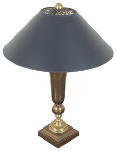 1991 Chapman Brass Graceful Urn Form Table Lamp 15100A Traditional Trumpet Lamp