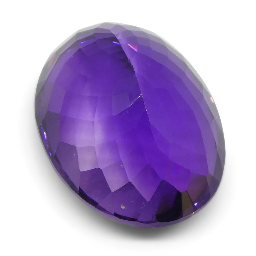 Amatista ovalada de 19.91 ct en venta 1