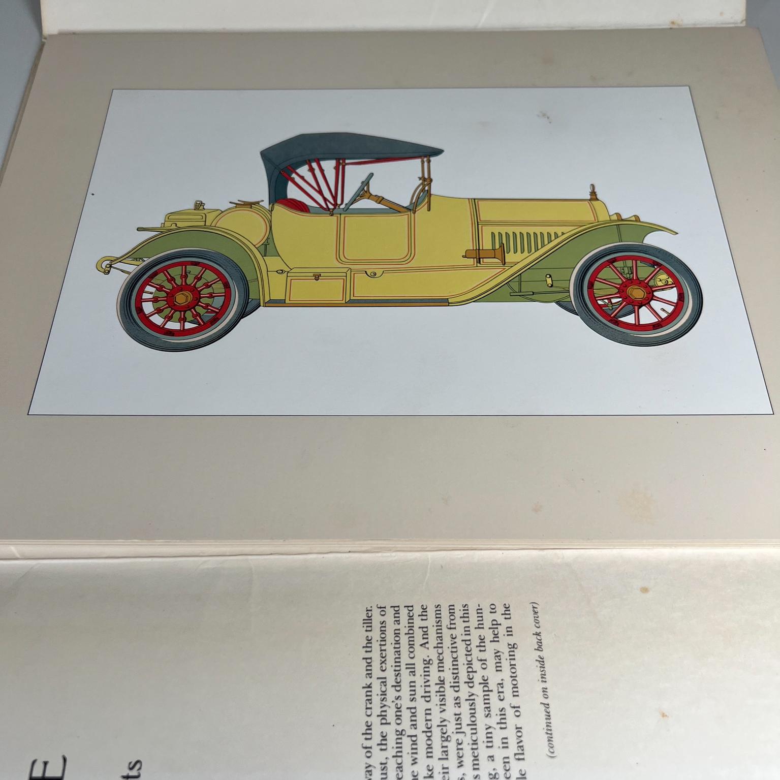 American 1991 Decorative Antique Automobile Prints Portfolio of 6 Clarence P. Hornung