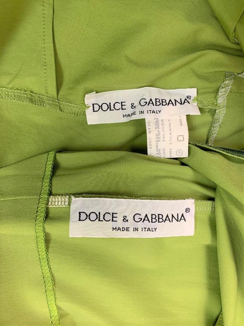 dolce and gabbana skirt set