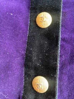 1991 Fall Winter Chanel violet jacket