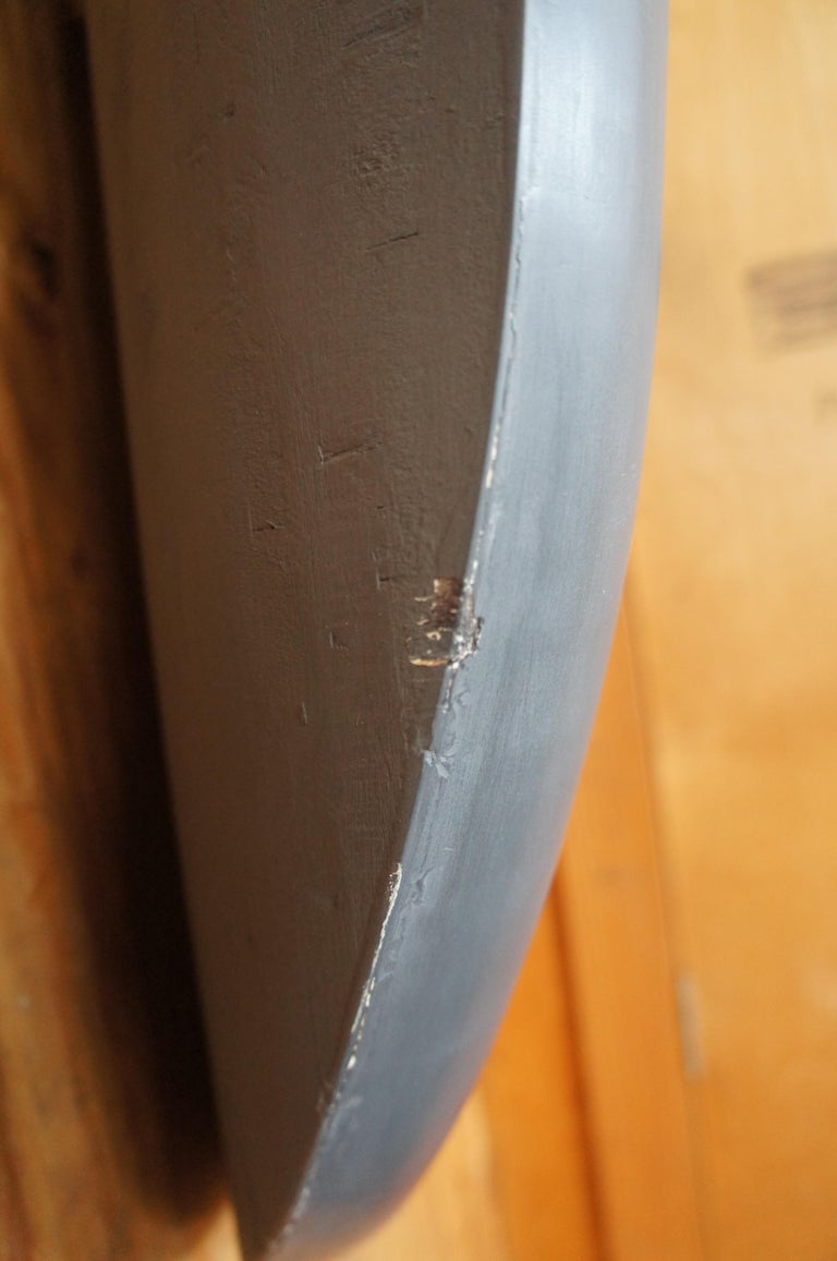 1991 Jack Carter Hand Carved and Painted Abstract Modern Wall Art Sculpture For Sale at 1stDibs