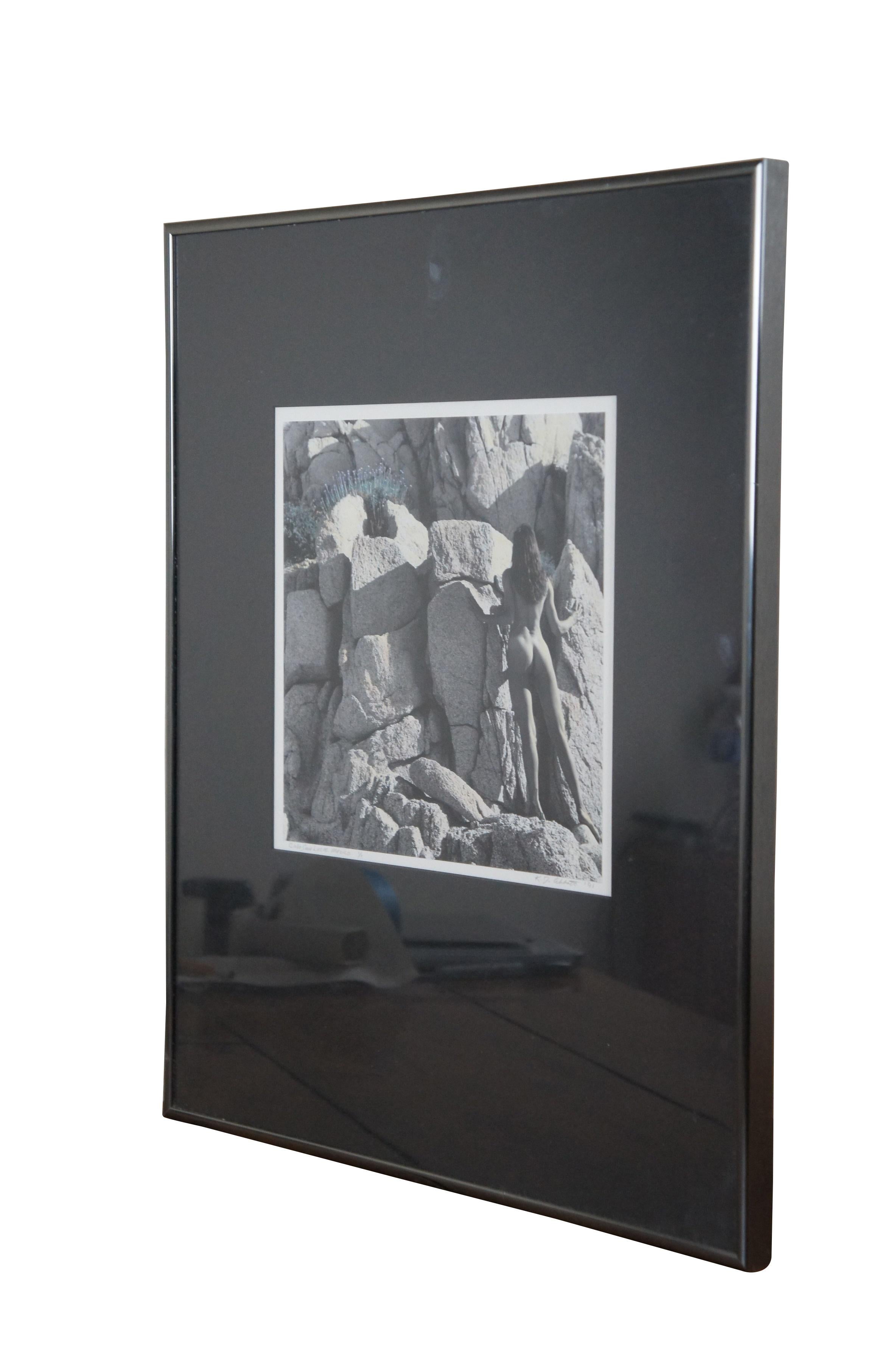 Mexican 1991 Karen D. Abbott Cabo San Lucas Mexico Black & White Nude Photograph 20