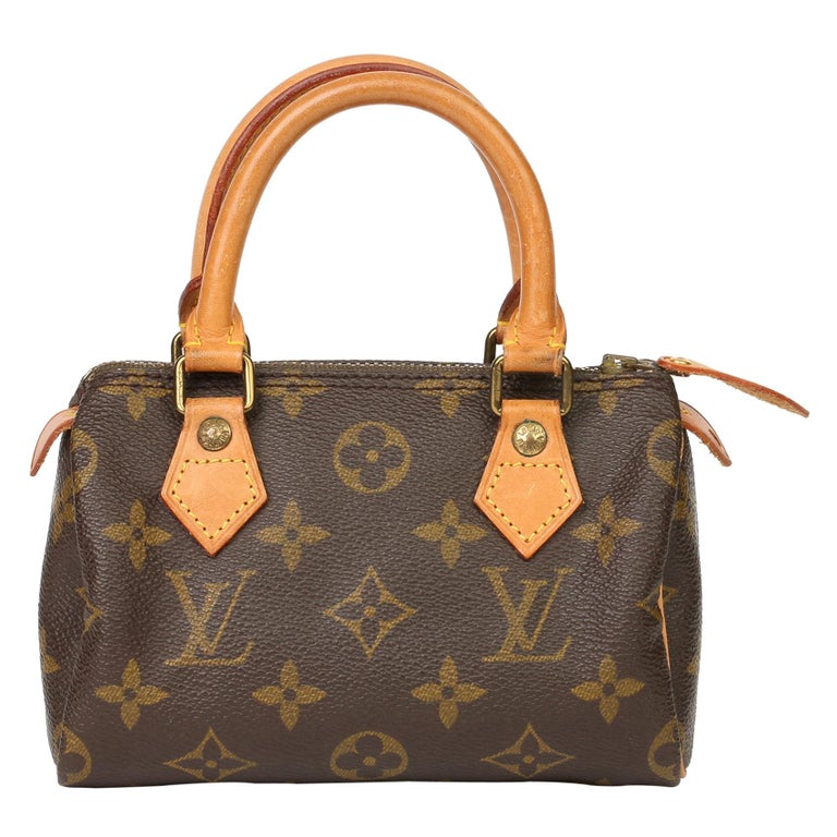 1991 Louis Vuitton Brown Monogram Coated Canvas and Leather Vintage ...