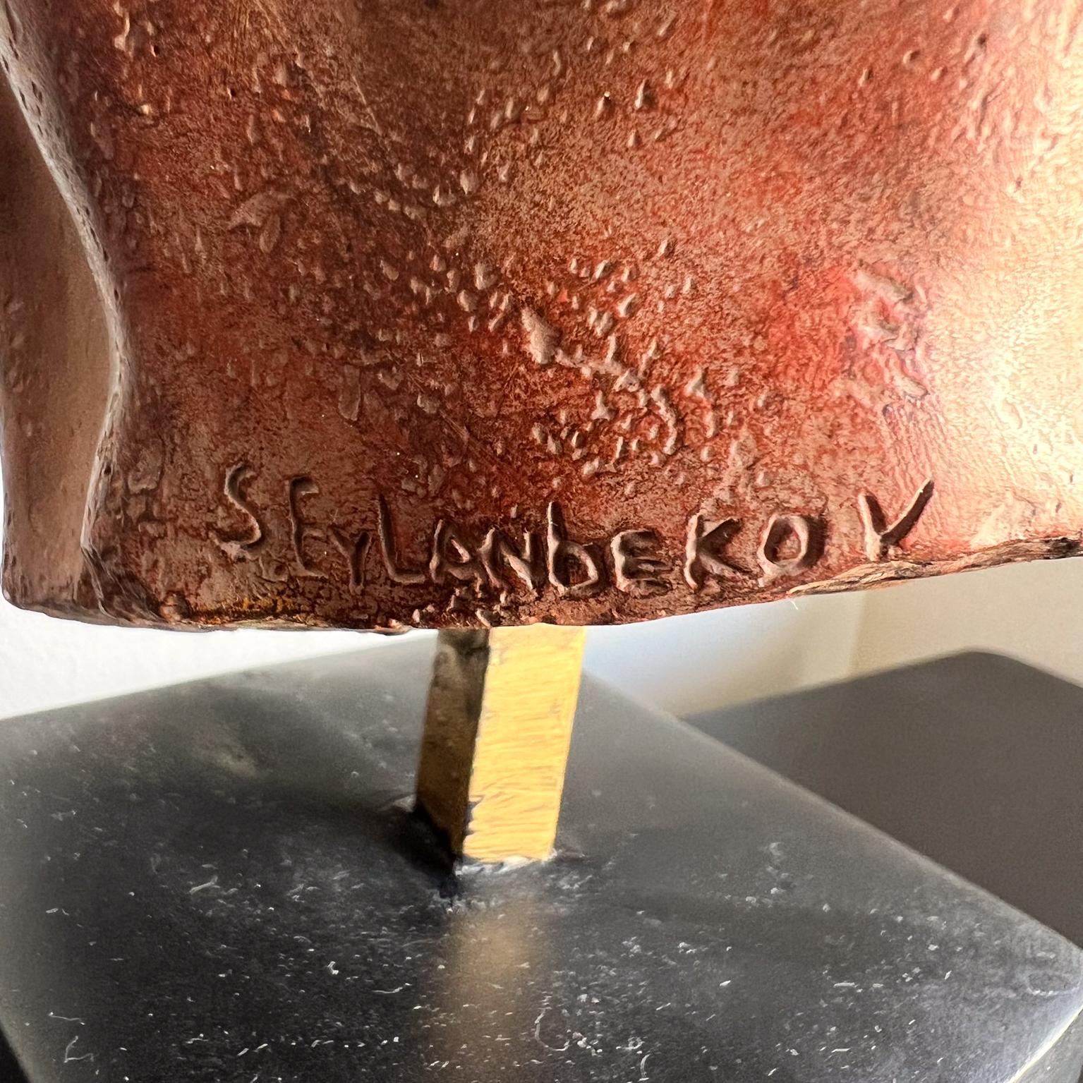 1991 männliche Torso-Skulptur Sergey Eylanbekov Alva Studios im Angebot 3
