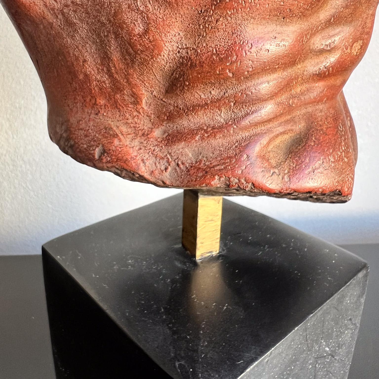 1991 männliche Torso-Skulptur Sergey Eylanbekov Alva Studios im Angebot 7
