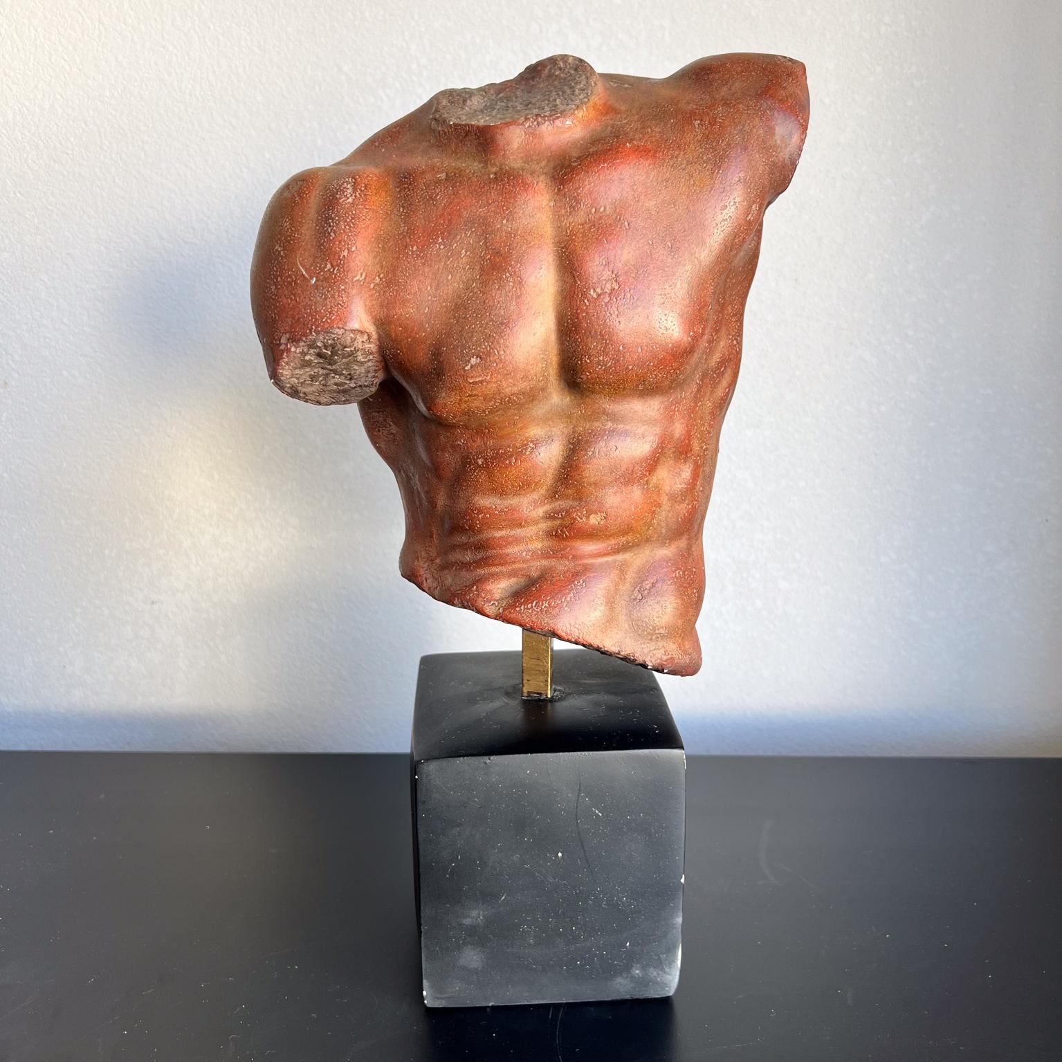1991 männliche Torso-Skulptur Sergey Eylanbekov Alva Studios im Angebot 8